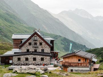 Chata Franz-Senn, údolí Stubai